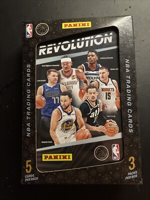 Panini 2023-24 Revolution Basketball Winter Tin Box