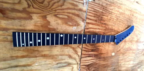 Reverse Banana Head Shred Guitar Neck Replacement Tribute 80's metal