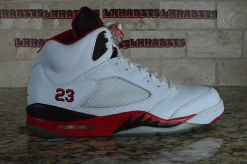 air jordan 5 fire red size 12