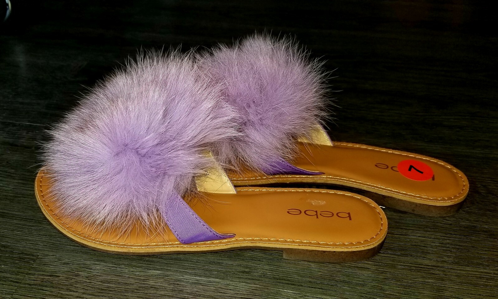 bebe pom pom sandals