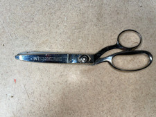 Vintage Wiss Pinking Shears Scissor Zig Zag Cut 9 1/2  Long Newark NJ USA Made