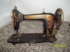K1 1889 Antique Treadle Damascus Sewing Machine Original Parts