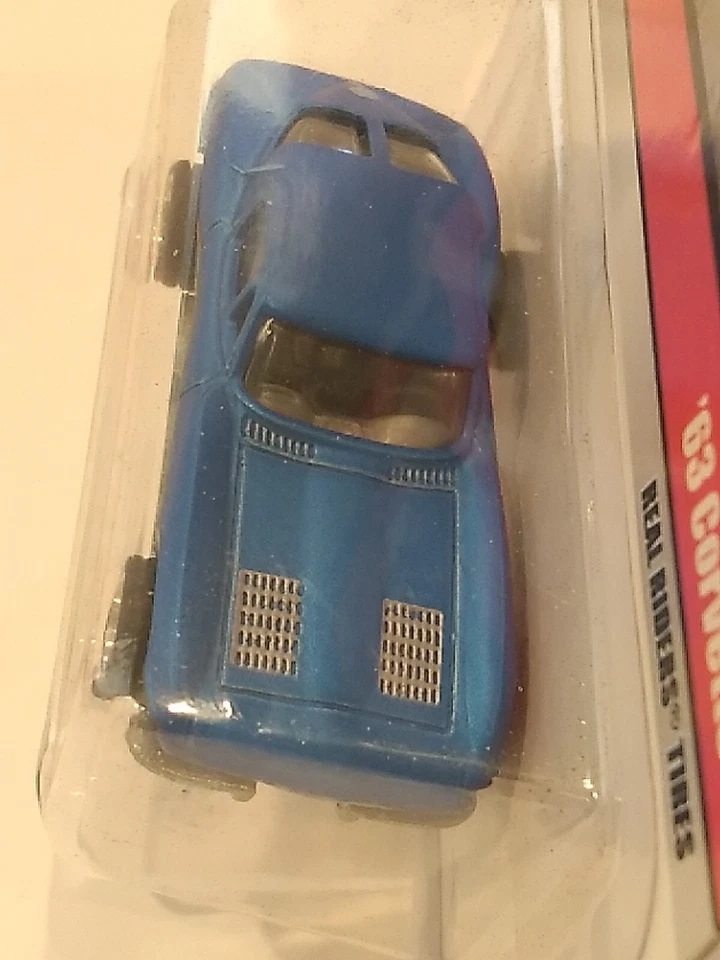 Hotwheels 2009 Larry's Garage 63 Corvette 1 Chase azul/plateado y 1 negro lote de 2 Foto 2 de 4