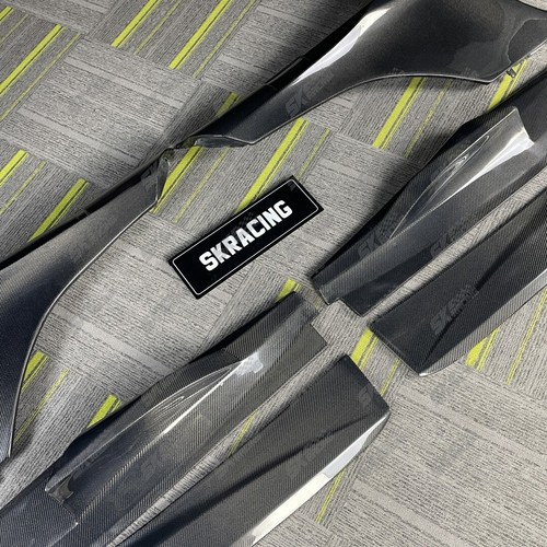 Real Carbon Fiber Sideskirts Lip Fits McLaren MP4-12C 650S Upgradation 675LT - Picture 17 of 21