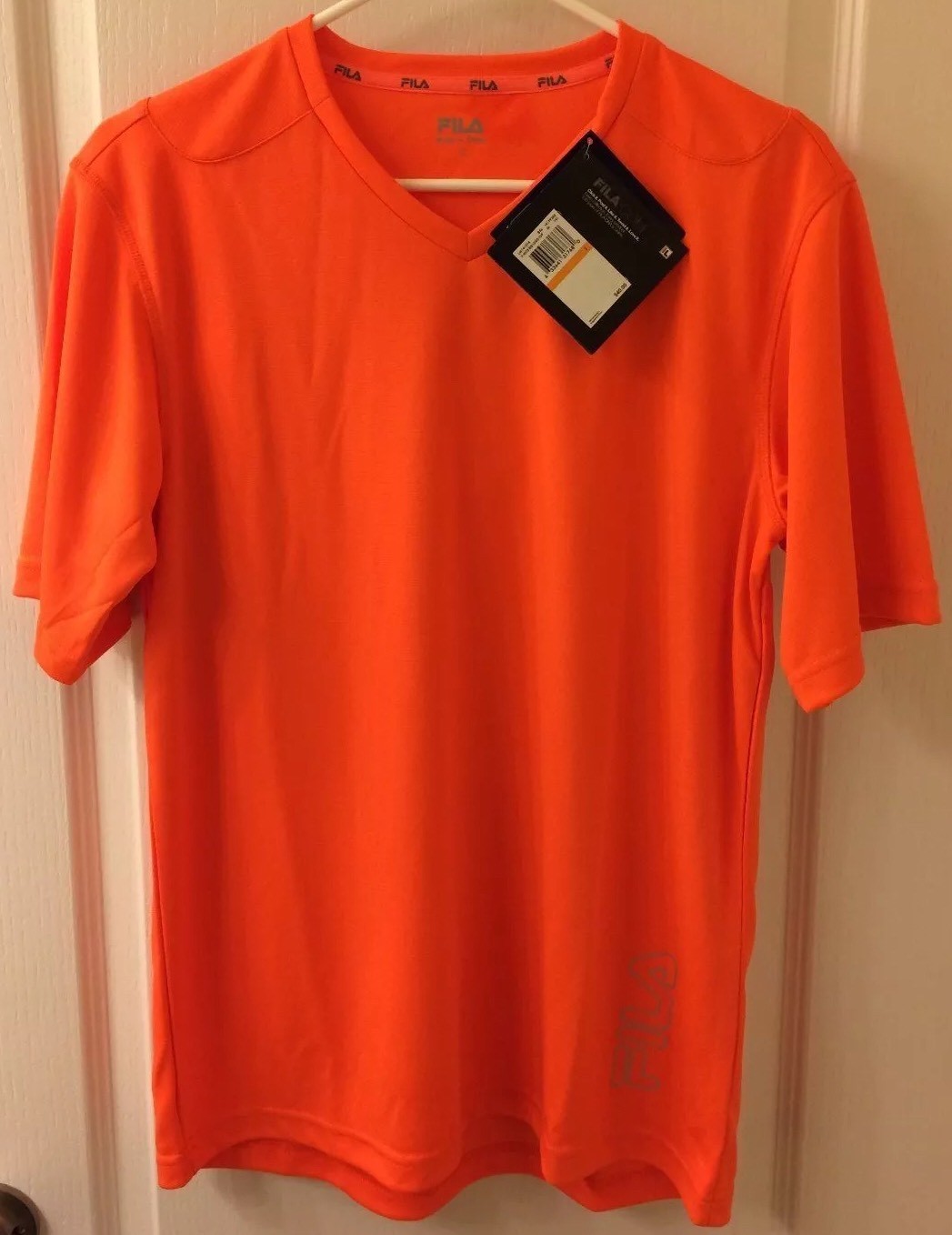 FILA men's v neck top tennis Sz S