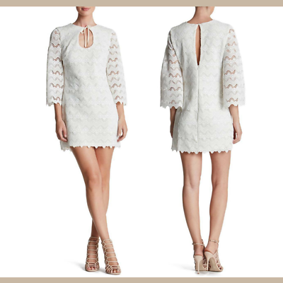 white christmas dresses Helen Jon Women's Kendall Crochet Dress - White main image 1