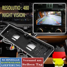 IR 170°Rückfahrkamera kennzeichen Halter Nummernschild Einparkhilfe Nachtsicht