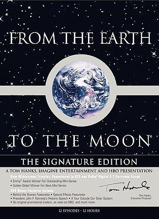 From The Earth To The Moon DVD 5-Disc Box Set Signature Edition 12 Episodes NEW! - Afbeelding 1 van 1