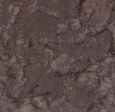 Tela de edredón de algodón Hoffman marrón grava acuarela Bali Batik por yarda