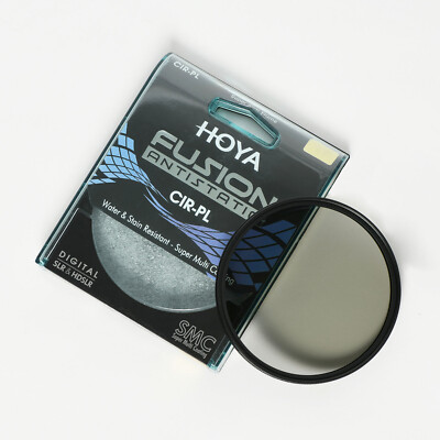 HOYA FUSION CIR-PL ANTI-STATIC Circular Polarizing Fliter 49-82mm photography