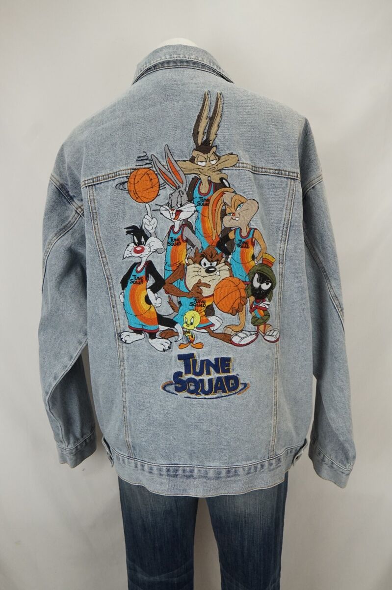 Forever 21 Space Jam A New Legacy Jean Denim Jacket Sz XL | eBay Forever 21 Space Jam A New Legacy Jean Denim Jacket Sz XL | eBay