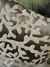 Michael Aram Gray Tree of Life Decorative Pillow 20" x 20"new 🌹