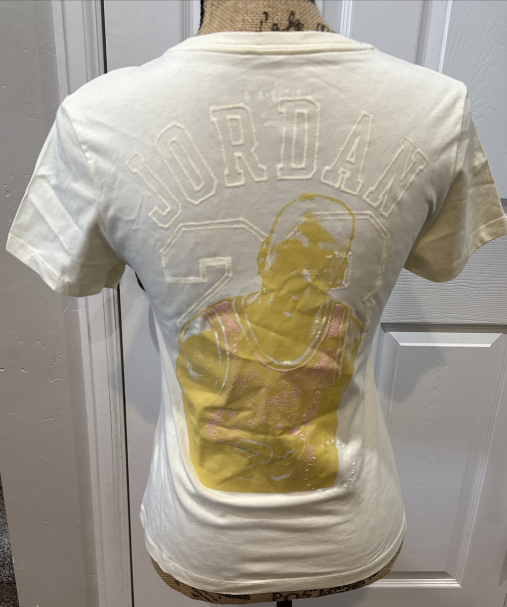 ナイキ ジョーダン Jordan 【 Slim Short Sleeve T-Shirt Women's 】 レディース Nike Air Jordan Women's Slim Fit Short Sleeve T-Shirt Ivory