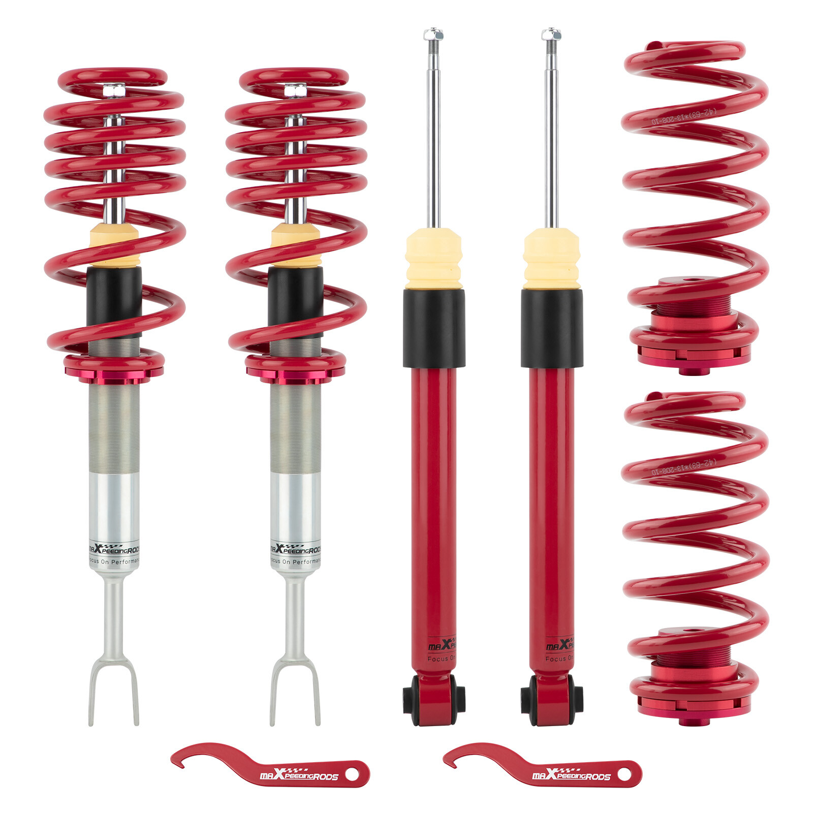 Coilovers Kit for Audi A4 B6 B7 quattro 1.9 TDI 1.8 T 8E 8H 4pcs Suspension