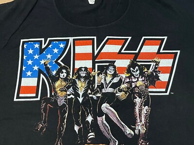 Kiss Alive Worldwide World Concert Tour 96 Shirt Size XL XLarge 
