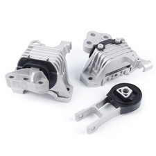 For Jeep Cherokee 2014-2019 Full Set Engine Motor & Transmission Mount 3PCS NEW