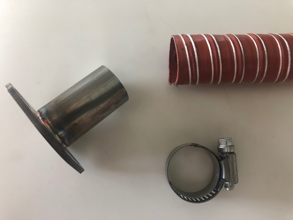 GenExhaust for Honda EU6500is & EU7000is Inverter 1" exhaust extension