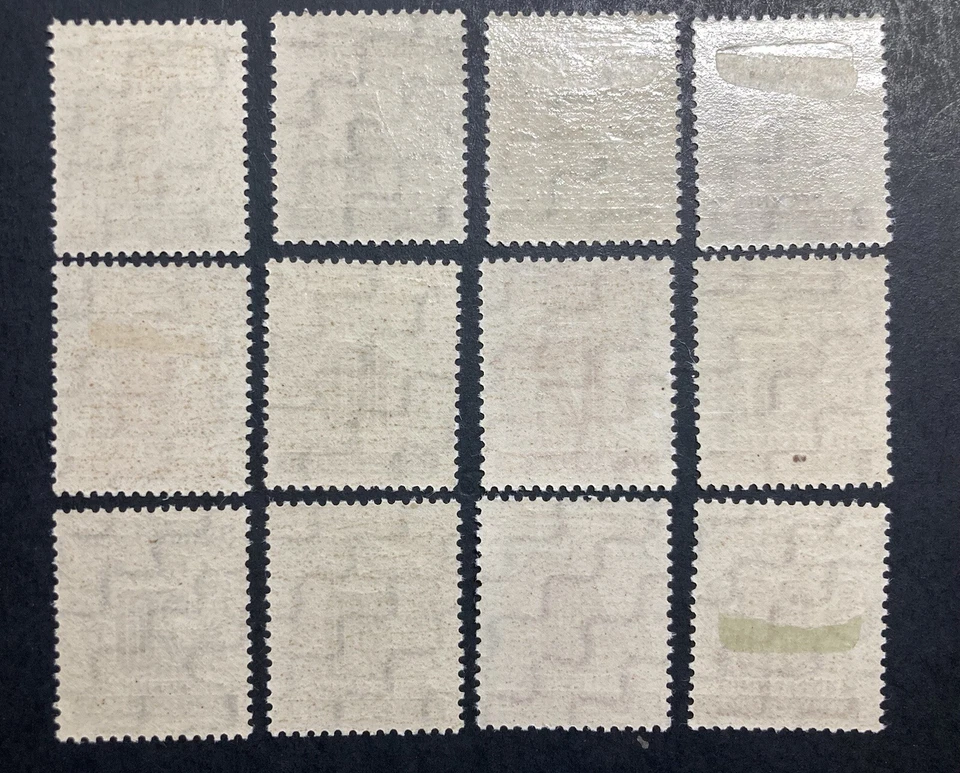 56. Germany , 1946,West Saxony Semi- postal,set,SC#14NB1-12 , Mint Hinged - Image 2 of 2