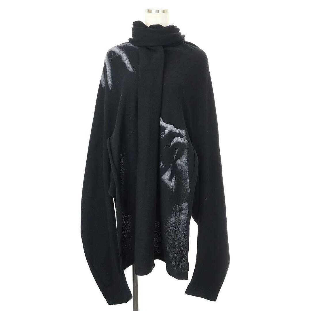 Yohji Yamamoto Femme 21AW Mock Twist Drape Design Knit FX Yohji Yamamoto Femme 21AW Mock Twist Drape Design Knit FX