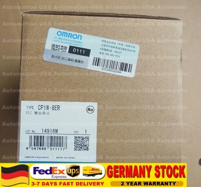 New Original Omron PLC CP1W-8ER Expansion Unit CP1W8ER In Box CP1W8ER