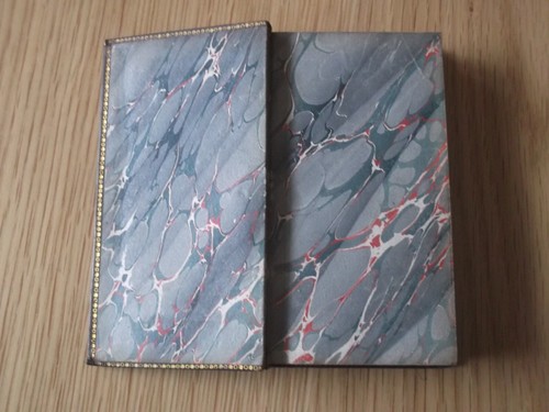 WORKS OF BENJAMIN FRANKLIN. ESSAYS. 1819. LEATHER BINDING. POCKET EDITION. - Picture 5 of 8