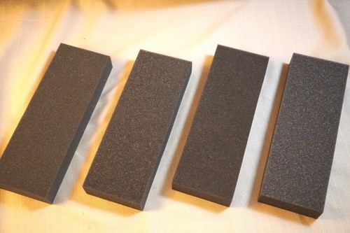 Lot 4 - Recycled foam packing block shipping gray protection pad thick 3X9 9X3