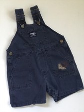 Oshkosh B'Gosh Vestbak Overalls Shortalls Blue Size 2T Hiking