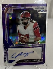 2023 Pro Set Metal Football Cards 18