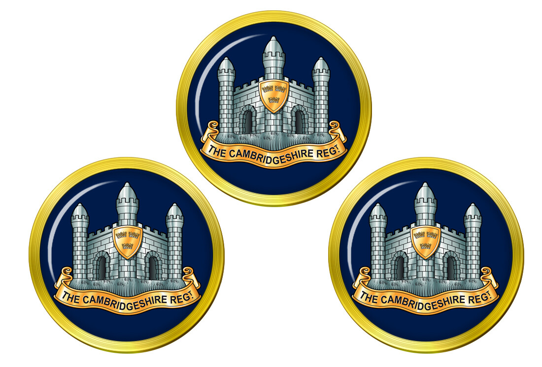 Cambridgeshire Regiment, British Army Golf Ball Markers