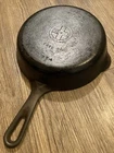 Vintage Griswold 724 K #5 Cast Iron Skillet Griddle Fry Pan Small Logo USA!