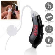 Pyle PHLHA52 Digital Hearing Assistance Aid Amplifier, Fit Behind-the Ear BTE 
