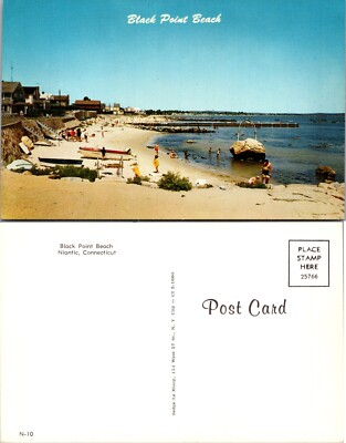 Black Point Beach Niantic Connecticut CT Postcard
