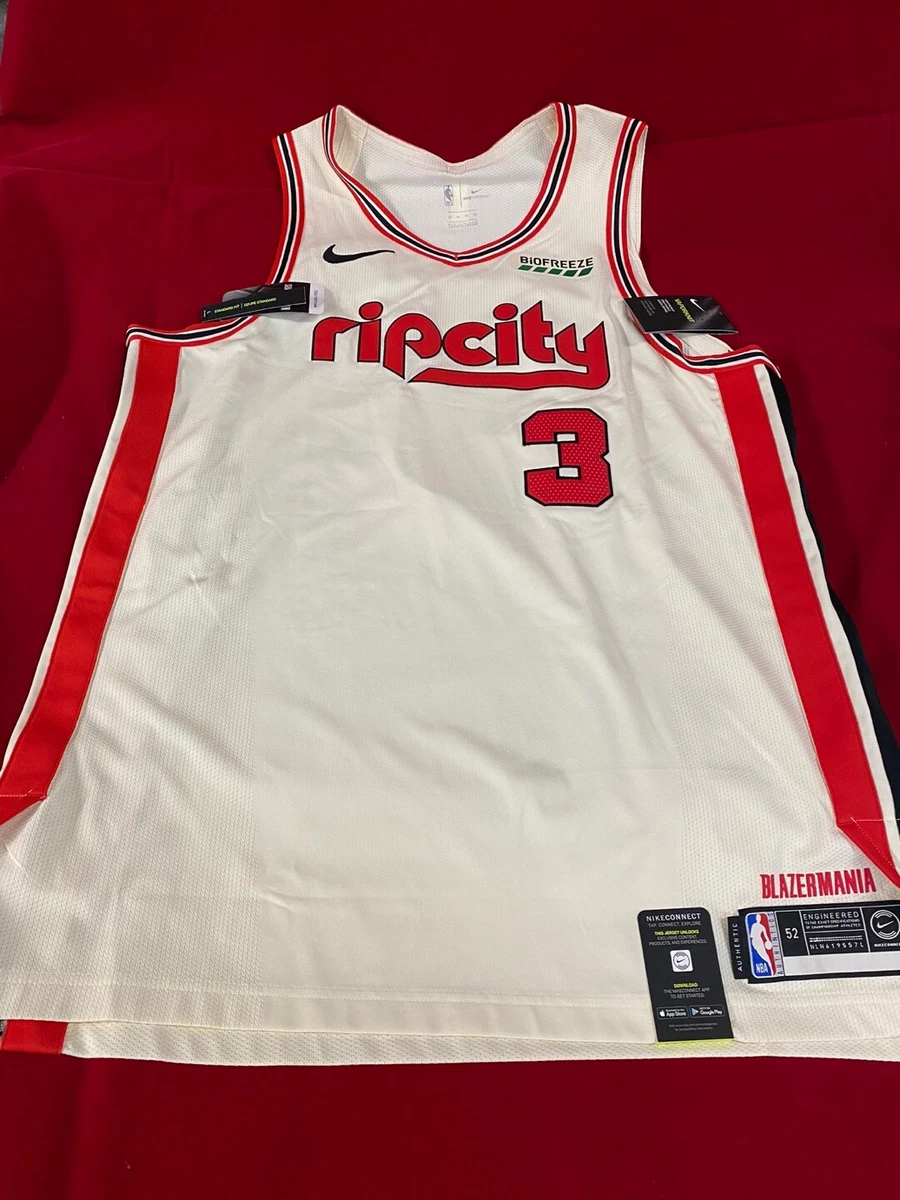 Rare Exclusive Nike Portland Blazers Rip City 19/20 Cj McCollum Authentic  jersey