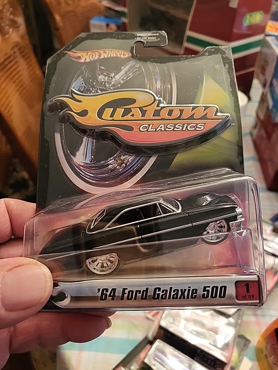 Hot Wheels Custom Classics 1964 Ford Galaxie 500 Black 2006