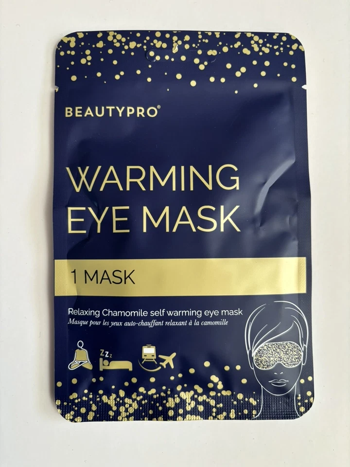 BeautyPro Warming Eye Mask with Relaxing Chamomile BNIP x 1