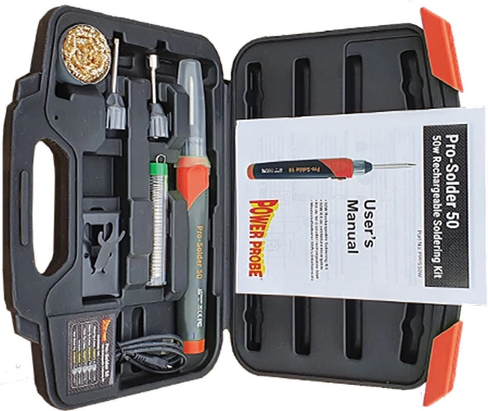Power Probe PPPS50W Pro-solder 50 Electric Soldering Iron Kit, Rechargeable - Image 4 of 4