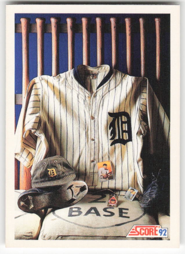 1992 Score Ty Cobb #878 Detroit Tigers NM