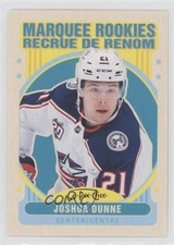 2021-22 O-Pee-Chee Marquee Rookies Retro Joshua Dunne #540 0c3