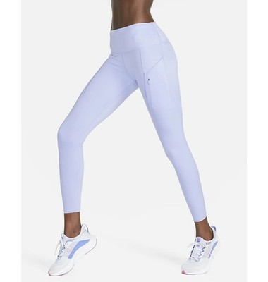 Nike Go Damen Firm-Support Mid-Rise 7/8 Leggings mit Tasche DQ5692-569 Größe M