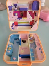 Bluebird Polly Pocket 1989 Townhouse Orange Vintage