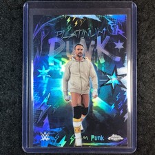 2026 Topps Chrome WWE CM PUNK Platinum Punk SP #PLP-17