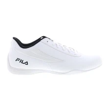 Fila Filaretti 1DM00008-120 Mens White Motorsport Inspired Sneakers Shoes 8
