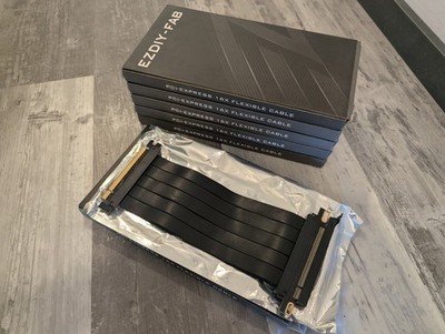 6× EZDIY-FAB PCIe 3.0 x16 Riser-/Verlängerungskabel (30 cm)