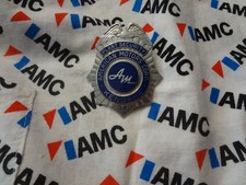 American Motors Amc Kenosha Plant Security  Am Logo Badge Amx Javelin Pre 1970