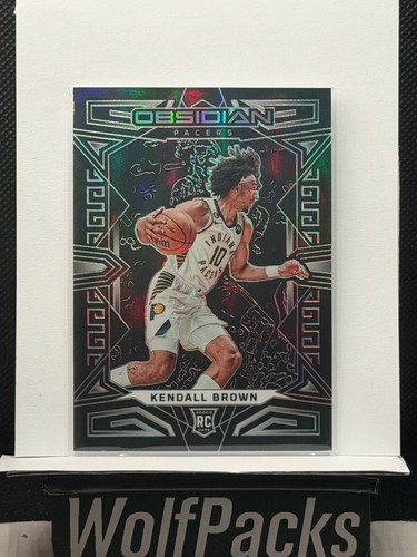 2022 Panini Obsidian Kendall Brown #172 card