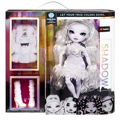 Shadow High Series 1 Natasha Zima- Grayscale Fashion Doll. 2 Designer Dove White