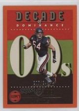 2023 Panini Legacy Decade of Dominance Orange 207/249 Brian Urlacher HOF 13hf