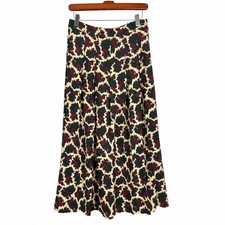 J.G. Hook Vtg 90s Skirt S/M Midi Paisley Fall Cottage Whimsigoth Academia Boho
