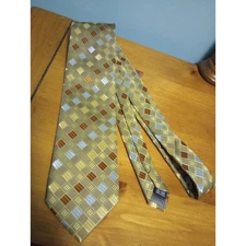 Bergamo New York 100% Polyester Men's Tie 59 inches long