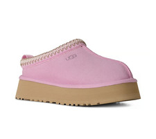 UGG Tazz Slippers Women's Pink Diamond Suede Upper 100 Original